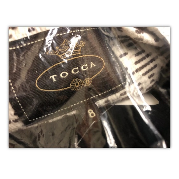 Toca, women, coat, white/black, cotton, size 8.: - Picture 11 of 11